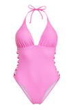 Luxe Cutout One-Piece pink Mirage
